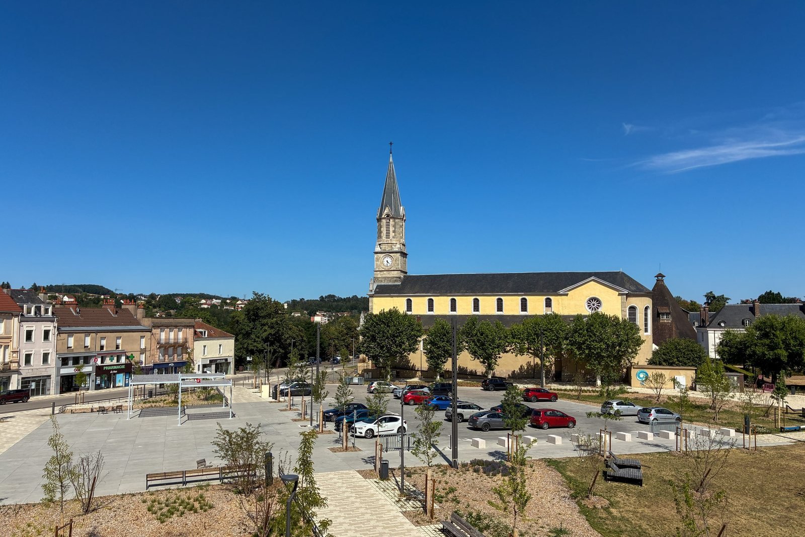 La vue depuis la chambre